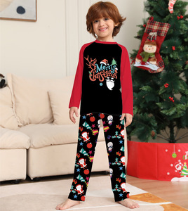 Pyjamas de Noël <span class=keywords><strong>2022</strong></span>, pyjamas de Noël <span class=keywords><strong>Minion</strong></span> pour enfants et couples, vente en gros de pyjamas de Noël - Product Image 5