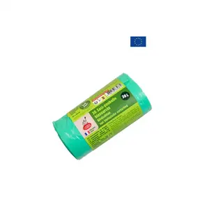 Sacchetti per Rifiuti Biodegradabili Eco Green 30L, Confezione da 30, Sacchi Multiuso per Casa Realizzati in Bioplastica - Product Image 1