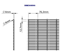 Haute sécurité 358 Anti-escalade Anti-coupe panneau de clôture soudé 6 pieds de haut 4mm d'épaisseur poteaux en Y modernes haute résistance pour la sécurité à la maison