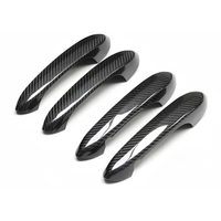 Cubierta Protectora de Fibra de Carbono para Manijas de Puerta Exteriores, Juego de Adhesivos Decorativos para BMW Serie 3, Serie 5, X1, X3, X4, X5, X6, Todos los Modelos