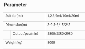 Оборудование для формирования ампул, 30 мл - Product Image 2