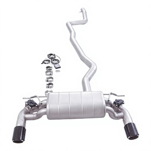 Vortex SUS304 Valved Sport Catback Exhaust for BMW F22 218i 220i 2014-2024 Muffler Carbon Tips <b>Kit</b> - Product Image 1