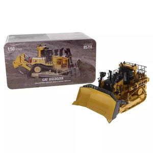 Nouveau modèle <span class=keywords><strong>de</strong></span> véhicule d'ingénierie en alliage DM Carter 1:50 pour bulldozer D10, ornement cadeau, emballage en boîte couleur - Product Image 4