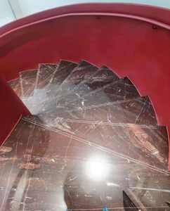 Losas <span class=keywords><strong>de</strong></span> mármol <span class=keywords><strong>rosa</strong></span> roja YUSHI, azulejos <span class=keywords><strong>de</strong></span> suelo y pared esmaltados <span class=keywords><strong>de</strong></span> origen francés, Panel pulido impermeable para interiores para comedor y uso doméstico - Product Image 4