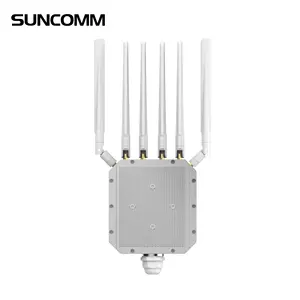 Mới suncomm cp520 4G/5G internet ngoài trời Router X62 wifi6 hotspot nsa PoE cung cấp điện mmwave 5G Router