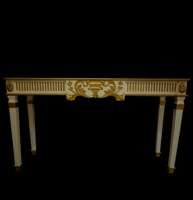 Console de Table en bois style Antique, meuble de luxe couleur Antique