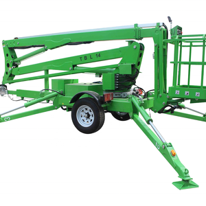 Selbst fahrende 14m 18m werksseitige Teleskop-Arbeitsbühne mit Gelenk ausleger und Motor kern für den Bau - Product Image 1