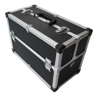 Mallette de transport professionnelle en aluminium, mallette rigide personnalisée pour outils et équipements