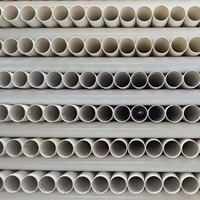 Fabricant de tuyaux de plomberie en PVC 3, 4, 5, 6, 8 pouces pour évacuation des eaux usées, épaisseur de paroi 110 mm, haute pression