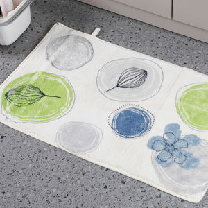 Alfombrilla de baño de pelo de poliéster de franela de 75x45 CM personalizada, absorbente de agua, TPR, antideslizante, impresión Digital, bonita para uso doméstico y hotelero - Product Image 5