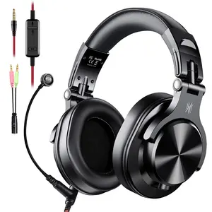 Casque d'écoute HIFI sur l'oreille, 3,5 pièces, écouteurs de musique externe, moniteur de Studio DJ mélange, enregistrement, vente en gros