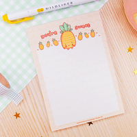 Bloc-notes portable moderne motif mignon personnalisé bloc-notes pour journal scolaire notes d'écriture