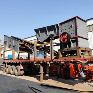 Trituradora de Arena Móvil Montada en Camión |   Trituradora de Martillos Tipo Caja 1212 para Trituración de Roca - Product Image 1
