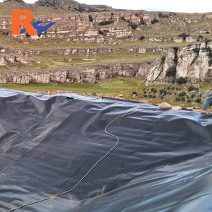 Membrane de revêtement noire <span class=keywords><strong>en</strong></span> PE, revêtement de <span class=keywords><strong>bassin</strong></span> blanc et noir, bassins d'élevage de poissons, travaux de terrassement de <span class=keywords><strong>bassin</strong></span>, géomembrane, coût - Product Image 5