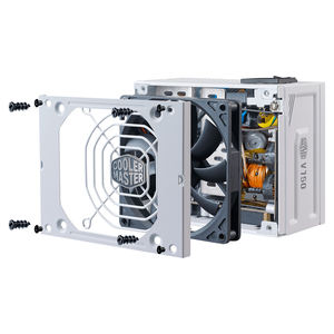 Fuente de alimentación modular completa CoolerMaster V750 <span class=keywords><strong>750W</strong></span> <span class=keywords><strong>SFX</strong></span> <span class=keywords><strong>Gold</strong></span> White Edition con soporte certificado 80 Plus <span class=keywords><strong>Gold</strong></span> Garantía de 10 años - Product Image 6