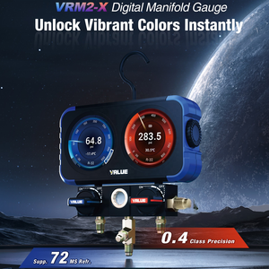 เกจวัดแรงดัน VALUE รุ่น VRM2-X คุณภาพพรีเมียม สินค้าขายดี มีสินค้าพร้อมส่ง จัดส่งรวดเร็ว VRM2-X รุ่นอัปเกรดอย่างล้ำสมัย - Product Image 2