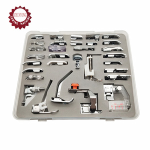 Ensemble de <span class=keywords><strong>32</strong></span> <span class=keywords><strong>pieds</strong></span> <span class=keywords><strong>presseurs</strong></span> de haute qualité et pratiques avec manuel d'instructions en anglais pour un transport et un rangement faciles - Product Image 4