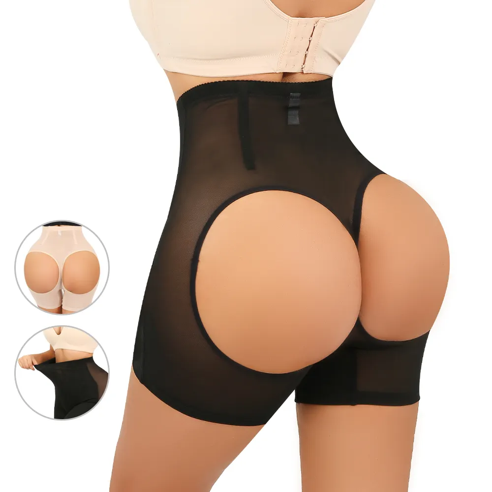 Wholesale Control Panties Sexy Shapewear Underwear Women's Butt Lift Shaper Butt Lifter With Tummy Control Female