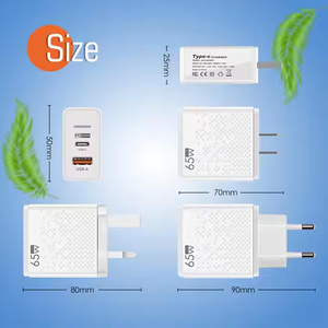 PD 65W <span class=keywords><strong>USB</strong></span> <span class=keywords><strong>C</strong></span> Cargador Cambio rápido QC 3,0 Teléfonos móviles <span class=keywords><strong>USB</strong></span> Tipo <span class=keywords><strong>C</strong></span> Cargador Adaptador de teléfono para Samsung xiaomi Huawei - Product Image 2