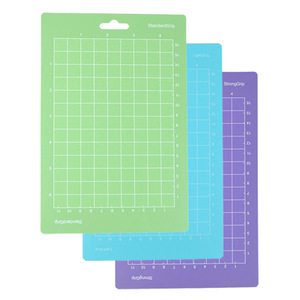 Tapete <span class=keywords><strong>de</strong></span> Corte Antideslizante <span class=keywords><strong>de</strong></span> PVC <span class=keywords><strong>de</strong></span> 3 Capas, Autoadhesivo, <span class=keywords><strong>de</strong></span> 6.5x4.5 Pulgadas, con Agarre Fuerte, para Máquinas <span class=keywords><strong>de</strong></span> Corte Silhouette - Product Image 1