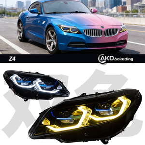 Conjunto de Faros LED de 12V para Z4 E89 Roadster 2009-2016, Nuevo Reequipamiento, Actualización, 6000K, DRL de Doble Color, 36W, 6000 lm, D2H A6 - Product Image 2