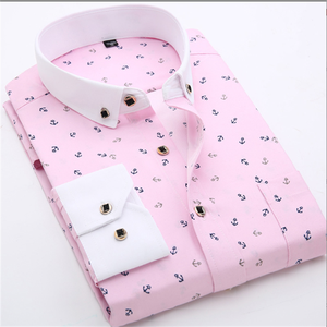 2024 camicia a quadri a manica lunga Casual da <span class=keywords><strong>uomo</strong></span> d'affari prezzo di fabbrica all'ingrosso - Product Image 4