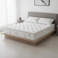 Matelas à ressorts de qualité hôtelière Jiabaijia, fermeté personnalisée certifiée, vente en gros en grande quantité, matériau en éponge doux et respirant