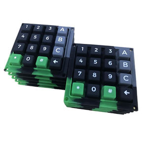 Push Elastomeric Strips Custom Size &amp; Shape Laser Printed <strong>Phone</strong> Mold Grade Tactile Parts Round Glow <strong>Silicone</strong> <strong>Rubber</strong> <strong>Keypad</strong> - Product Image 5