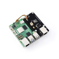 Kit de Placa de Desarrollo para Pi 5, Adaptador de Puerto Ethernet Gigabit PCIe, Sin Controladores, Compatible con Pi OS