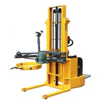 JINGXIN Chariot élévateur électrique mobile 400 kg 1900 mm pour fûts d'huile en acier de 55 L avec roues en nylon