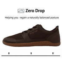 Chaussures minimalistes pour hommes à semelle plate zéro drop, respirantes en maille, pour un confort tout au long de la journée, adaptées à la gymnastique, l'entraînement et le quotidien, commande en gros