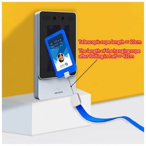 Custom Portable <b>Polyester</b> Black Silk Screen Printing Card Holder for Office - Product Image 5