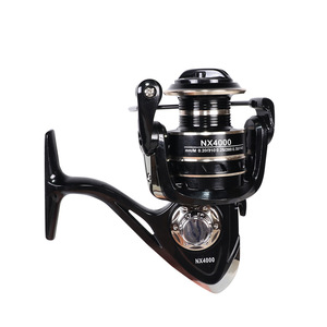 Moulinet <span class=keywords><strong>de</strong></span> pêche à la carpe à longue portée avec frein maximal <span class=keywords><strong>de</strong></span> 18 kg, poignée antidérapante <span class=keywords><strong>en</strong></span> métal et EVA, pour <span class=keywords><strong>eau</strong></span> salée et <span class=keywords><strong>eau</strong></span> <span class=keywords><strong>douce</strong></span> - Product Image 2