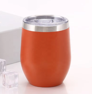 Shaped <b>Vacuum</b> Double Wall 12OZ Stainless Steel Travel Mug 12-24 Hours Thermal Insulation American Style Coffee/Wine Outdoor - Product Image 2