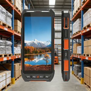 Terminal Portátil Android PDA con Escáner de Código de Barras 2D, Escaneo <span class=keywords><strong>QR</strong></span>, NFC de 13.56MHz, 4G, BT 4.2, Android 13 para Inventario de Almacén, en Existencia - Product Image 1