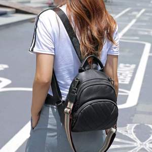 Sac à dos en cuir de vache véritable AndoBag pour femmes, mode, loisirs, voyage, petit sac carré, sac à bandoulière pour femmes 8532-1 - Product Image 3