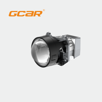 Lente de Proyector Bi-LED GCAR de Alto Rendimiento, 2.5 Pulgadas, R5 Ultra 75W, Prisma TIR, Doble Reflector, Alta Potencia para Modificación de Vehículos