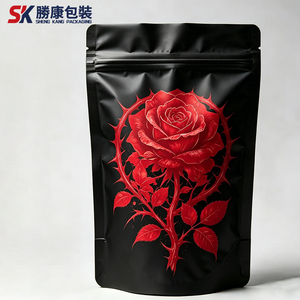 Bolsa de 3.5g con fuelle lateral, a prueba de humedad, para envasado de alimentos, duradera, con sellado protector, para ensaladas y pasteles, 1oz, vacía, BOPP/AL/PE - Product Image 1
