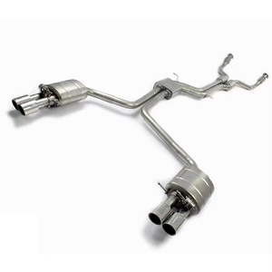 Escape Catback con Válvulas de Acero Inoxidable Pulido a Espejo EXR <span class=keywords><strong>Tuned</strong></span> para Audi S4/S5 B8/B8.5 3.0T 2013-2019 - Product Image 4