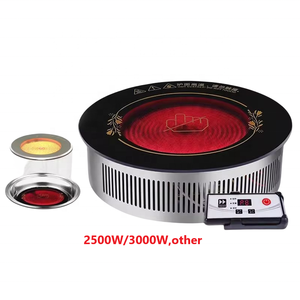 Offre Spéciale 2500W cuisinière en céramique électrique 3000W poêle de chauffage infrarouge lointain 1200w cuisinière à plaques chauffantes avec commande par fil pour marmite - Product Image 1