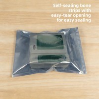 Anti-static Shielding Bag 16-Micron Zip-Lock Pouch for Motherboard Memory Electronic Components Storage Foshan Made Consumer