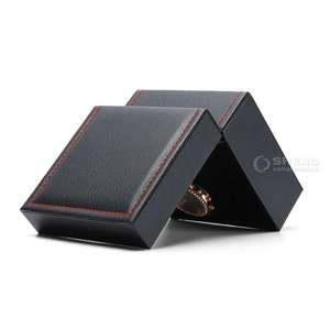 Caja de Reloj de Cuero de Lujo de Alta Gama, Caja de Regalo para Reloj con Diseño Personalizado de Alta Calidad, Cajas Cuadradas de PU con Material de Cuero de Alta Gama - Product Image 6