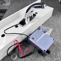 Robinet de lavabo à eau froide entièrement automatique pour maison intelligente, activation par capteur infrarouge, alliage de cuivre 20 mm, cuisine