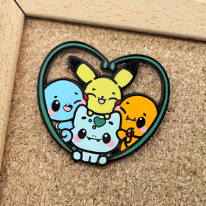 Nuevo Diseño, 5cm, Alta Calidad, Pin Metálico Esmaltado <span class=keywords><strong>de</strong></span> Poke Monster Pika, para Decoración <span class=keywords><strong>de</strong></span> Mochilas y Ropa - Product Image 5