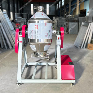 Mélangeur de poudre de mélangeur de tambour de noix de tigre de pistache d'arachide de noix électrique d'utilisation d'usine - Product Image 3