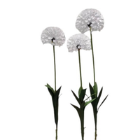Décoration créative, arrangement floral artificiel de pissenlits, accessoires de fleurs géantes artificielles pour mariage, événement, photographie en extérieur