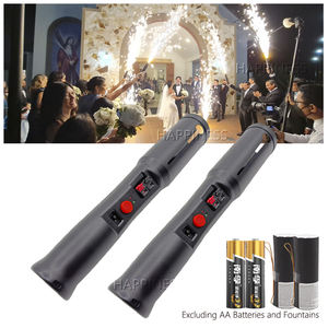 نافورة شرار باردة إلكترونية محمولة لتزيين مسارح حفلات الزفاف - Product Image 1