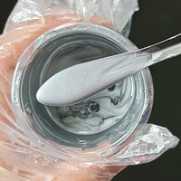 Pâte d'aluminium enduite de résine