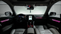 Pour Renault Koleos 2017-2021, éclairage d'ambiance Renault Koleos 2017-2021, 64 couleurs, éclairage dynamique d'ambiance intérieure, garniture