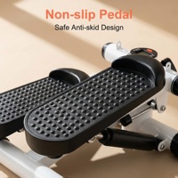 TTSPORTS Stepper Multifonctionnel Portable pour Exercices Aérobiques, Mini Stepper Elliptique, Machine de Marche en PVC